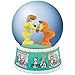 WL 85mm Garfield and Odie Water Globe Figurine with Comic Strip Base