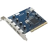 Hi-Speed USB 2.0 5-Port PCI Card
