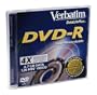 Verbatim 4x 4.7GB DVD-R Branded with Jewel Case (1 pack)