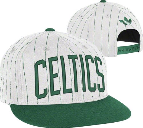 Adidas Boston Celtics Pinstripe Snapback Hat