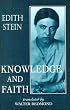 Knowledge and Faith (Stein, Edith//the Collected Works of Edith Stein)