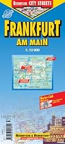 Frankfurt City Streets Map (B&B)