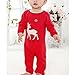 ZOEREA Toddler Newborn Baby Romper Long Sleeve Christmas Sweater Knitted Sweater
