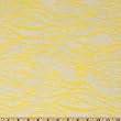 62 Wide Stretch Tissue Rayon Blend Jersey Knit Burnout Animal Stripes Yellow White Fabric By The Yard