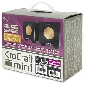Scythe - SCKCM-1000P-BK - Kro Craft Mini Haut-parleur + Kama Bay AMP Mini Amplificateur - 8 Ohm - 2 canaux - 20 W + 10 W - Noir