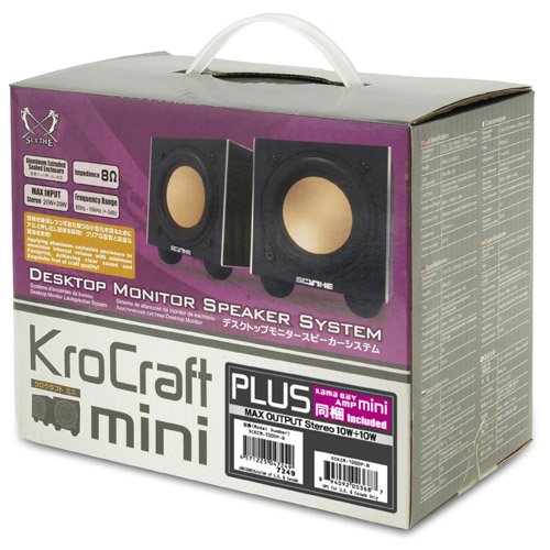 Scythe Kro Craft Mini Plus 2.0 Lautsprecher 20 Watt schwarz Preisvergleich