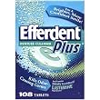 Efferdent Denture Cleanser Plus, 108 Tablets (Pack of 3)