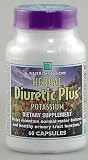 Nutrition Now Herbal Diuretic Plus Potassium Helps maintain normal water balance and healthy urinary tract functions 60 Capsules