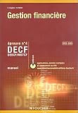 Gestion financière 2002-2003 épreuve numéro 4 : DECF - DESCF - MSTCF