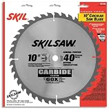 Skil 75140 10-Inch 40 Tooth ATB General Purpose Saw Blade with 5/8-Inch Arbor