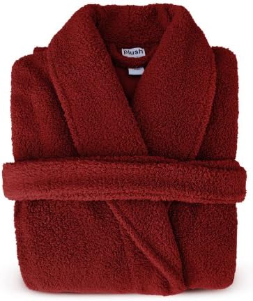 Plush Microfiber Robe - Soft, Warm, and Lightweight - Full Length