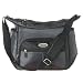 Eddie Bauer® Medina Hobo Diaper Bag - Black/ Gray (Mini)