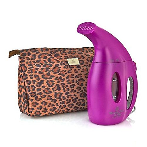 Joy Mangano Supreme Steam 900W Deluxe My Little Steamer Go Mini Purple Orchid