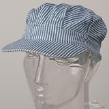 Youth Conductor's Cap / Light Blue Stripe