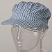Youth Conductor's Cap / Light Blue Stripe