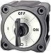 Blue Sea Systems 6007200 m-Series Battery Switch Selector, Black