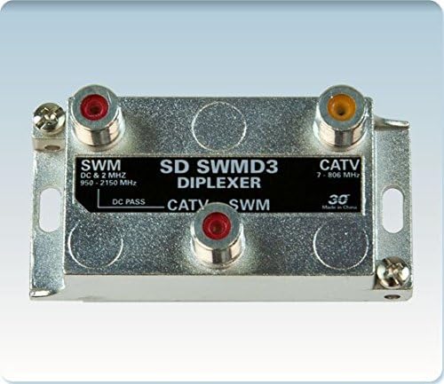 Sonora Swm/catv Diplexer In Vertical Case. 2 Mhz Isolation 60 Db 475-625 I [sdswmd3]