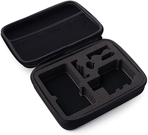 Generic Middle Size EVA Collection box Protective Shell Box for GoPro Hero 4/3+/3/2/1, Black Waterproof