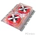 Evercool Cool Wheel Dual fan hard drive cooler