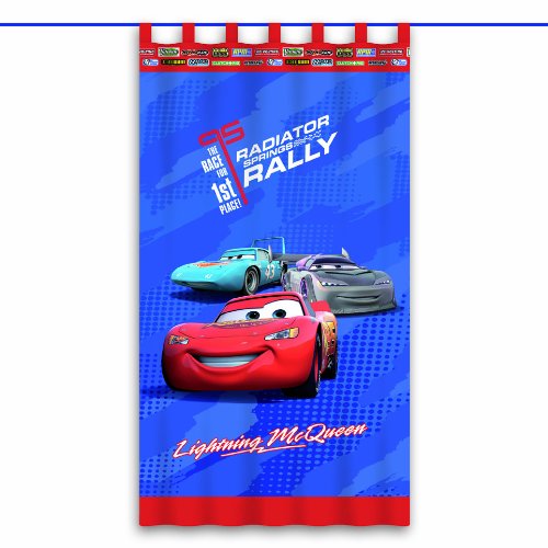 Herding 662966028 Vorhang, Disneys Cars (blickdicht) 140 x 260 cm