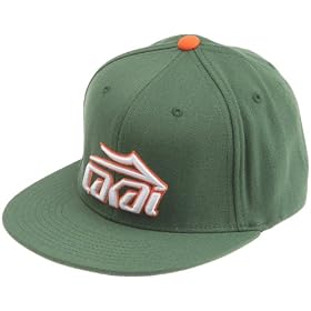 chapeau stylé Lakai Stacked Chapeau homme - Vert Synthétique Taille unique