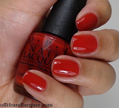 OPI Brazil 2014 Collection Nail Lacquer, Red Hot Rio