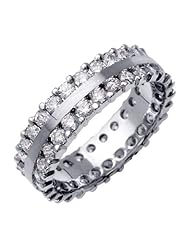 18k Gold 7mm Comfort Fit Contemporary Diamond Band 2.24ctw 1209