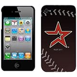 MLB Houston Astros iPhone 4/4S Baseball Slider Case - Black