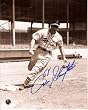 Enos Slaughter Signed 8x10