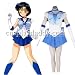 Sailor Moon Mercury full set Cosplay Costume Customized Any Size