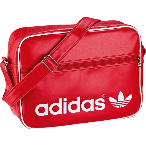 Adidas AC Airline Bag Dark Red White