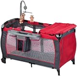 Hauck 607220 Reisebett Babycenter 60x120 cm h-red