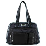 Baby Kaed Sanya Diaper Bag - Black With Blue
