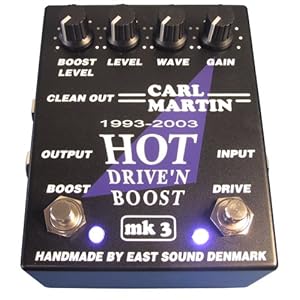 Carl Martin Hot Drive and Boost MKIII Pedal