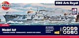 Airfix A50070 Royal Navy HMS Ark Royal 1:600 Scale WWII Warship Gift Set including paint glue & brushes