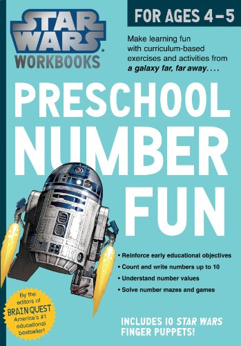 Star Wars Workbook: Preschool Number Fun