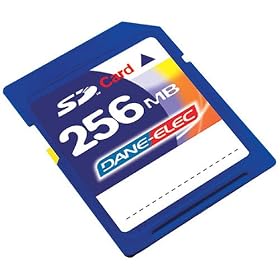 Dane Elec 256 MB Secure Digital Card