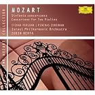 Mozart: Sinfonia concertante; Concertone for Two Violins by Marcel Bergman, Wolfgang Amadeus Mozart, Zubin Mehta, Chaim Jouval, and Israel Philharmonic Orchestra