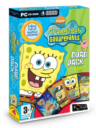 SpongeBob SquarePants Quad Pack: Volume 1 (PC CD)