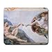 Michelangelo Creation of Adam Painting Mouse Pad