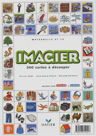 Imagier, maternelle et CP : 240 cartes à découper