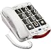 Clarity JV35 Amplified Corded Phone with Talk Back Numbers