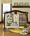 Just Born 4 Piece Crib Bedding Set in Animal Adventure