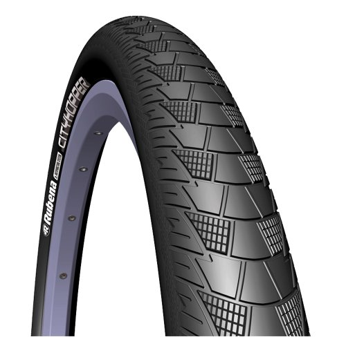 Rubena V99 City Hopper Bicycle Tire (Black, 28x2.0-Inch)