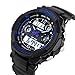 Misskt@ 30m Water-proof Boys Girls Sport Digital LED Watch with Alarm Stopwatch Children Watch blue