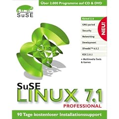 SuSE Linux 7.1 Professional. 7 CD- ROM. 1 DVD-ROM.