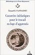 Causeries initiatiques pour le travail en loge d'apprentis, tome I : L'Apprenti