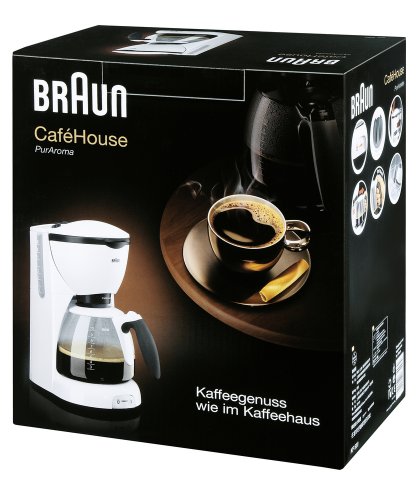 Braun KF520 Cafehouse Coffee Maker Machine, 220-240 Volt