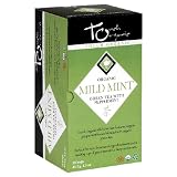 Touch Organic Mild Mint Green Tea with Peppermint, 24 Count, 1.52-Ounce Boxes (Pack of 6)
