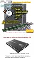 Pack Disque Dur 500 Go + boitier - Pr&ecirc;t &agrave; l'emploi disque dur externe compatible Playstation 3 / PS3 / XP / Vista / Seven / Mac OS 10.x et plus